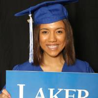 GradFest photobooth laker for a lifetime sign